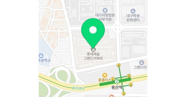 대구광역시 달서구 용산동 230-10 용산롯데캐슬그랜드 109동 4층401호 미지정 경매 물건 이미지