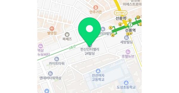 서울특별시 강남구 역삼동 707-24 한신인터밸리24  지하1층129호 미지정 경매 물건 이미지