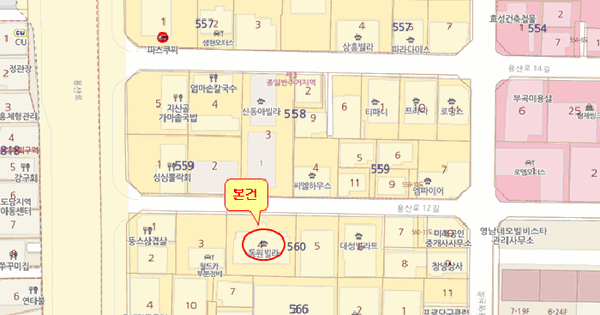 대구광역시 달서구 장기동 560-4  3층 302호 미지정 경매 물건 이미지