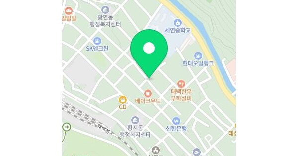 강원특별자치도 태백시 황지동 266-58  미지정 경매 물건 이미지