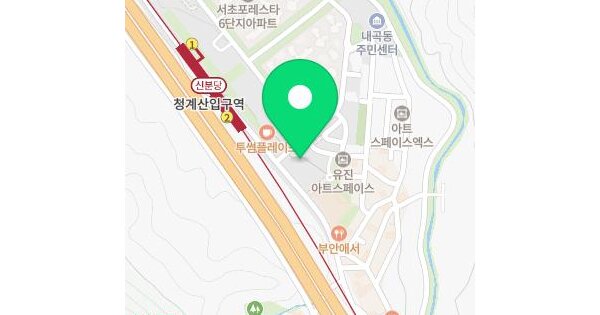 서울특별시 서초구 신원동 659 해피트리앤  1층105호 미지정 경매 물건 이미지