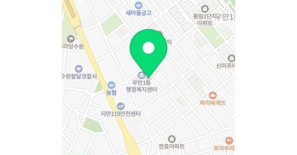경기도 수원시 팔달구 우만동 506-7  미지정 경매 물건 이미지