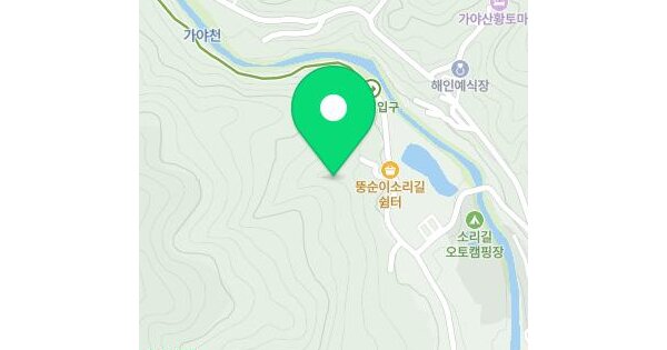 경상남도 합천군 가야면 황산리 산6-2  미지정 경매 물건 이미지
