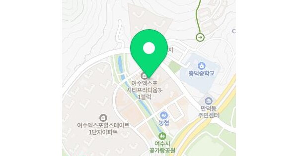 전남광주통합특별시 여수시 덕충동 2033 여수엑스포타운시티프라디움1단지 상가1동 1층씨105호 미지정 경매 물건 이미지
