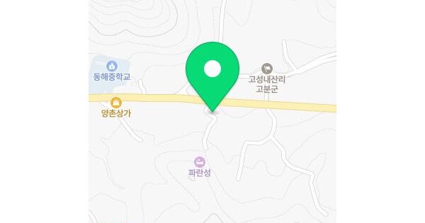 경상남도 고성군 동해면 양촌리 787  미지정 경매 물건 이미지