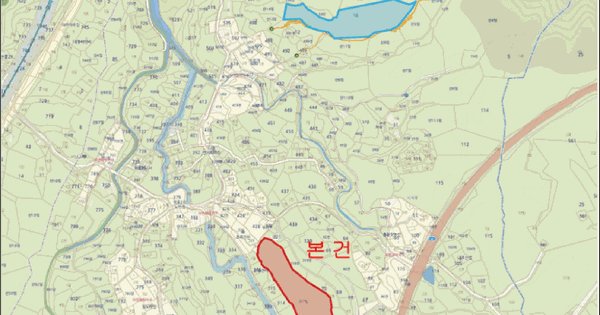 강원특별자치도 춘천시 신동면 정족리 317  임야 경매 물건 이미지