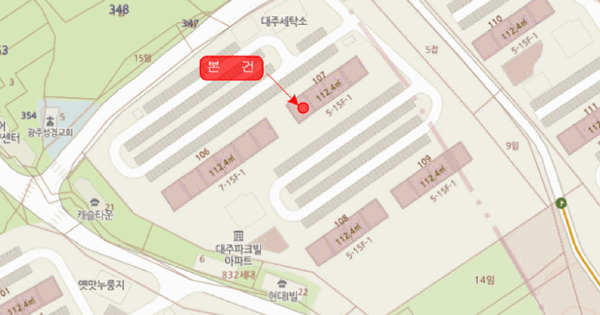 경기도 광주시 양벌동 347 대주파크빌1차 107동 13층 1305호 아파트 경매 물건 이미지
