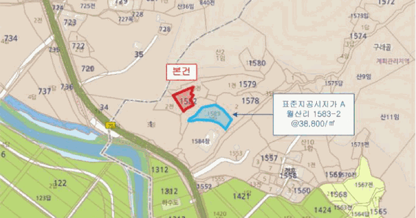 경기도 양평군 지평면 월산리 1582-1  전 경매 물건 이미지