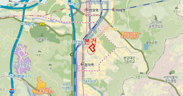 경기도 성남시 분당구 수내동 24 양지마을 516동 10층1005호 아파트 경매 물건 이미지