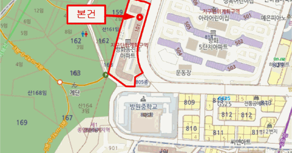 서울특별시 강서구 방화동 804 방화동진로아파트 제101동 제1층 제103호 아파트 경매 물건 이미지