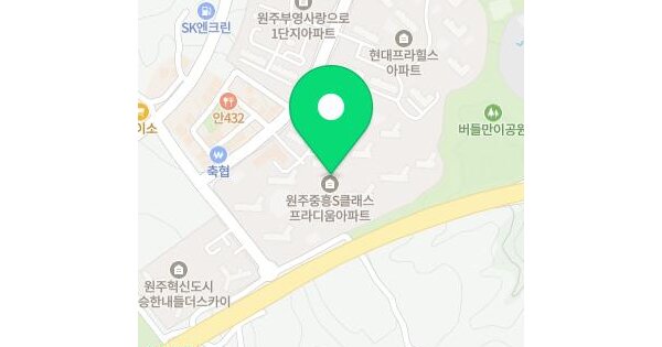강원특별자치도 원주시 반곡동 2047-5 중흥에스-클래스프라디움 204동 20층2003호 아파트 경매 물건 이미지