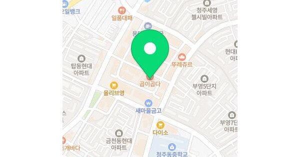 충청북도 청주시 상당구 금천동 301 에스디앤씨빌딩  6층601호 근린상가 경매 물건 이미지