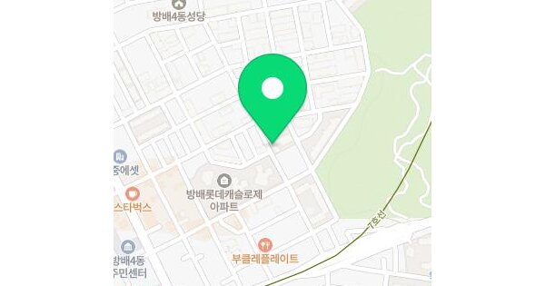 서울특별시 서초구 방배동 848-7  도로 경매 물건 이미지