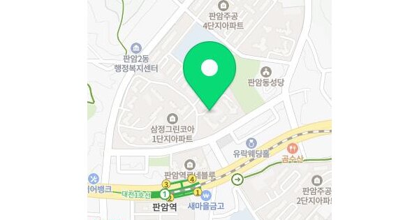 대전광역시 동구 판암동 839 삼정그린코아포레스트(1단지) 113동 16층1604호 미지정 경매 물건 이미지
