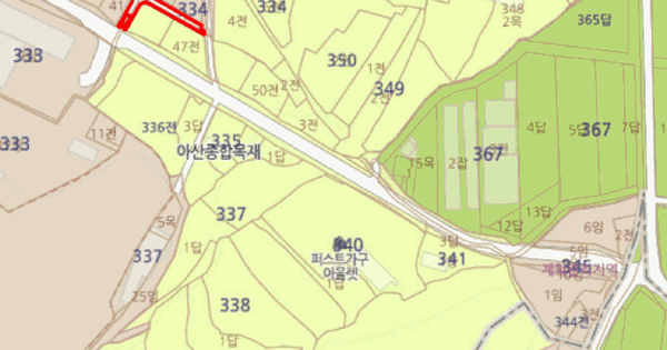 충청남도 아산시 둔포면 산전리 334-26 1동 단독주택 경매 물건 이미지