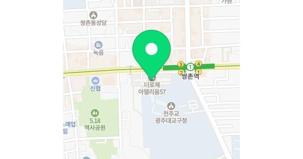 전남광주통합특별시 서구 쌍촌동 997-71 더로제아델리움57  5층102-502호 미지정 경매 물건 이미지