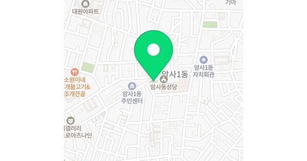 서울특별시 강동구 암사동 479-1 디엔지하우스  1층101호 업무시설 경매 물건 이미지