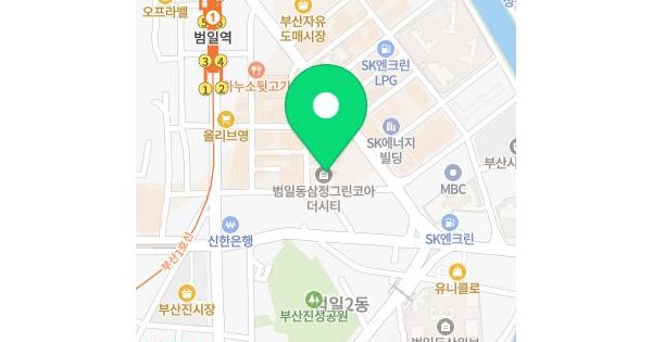 부산광역시 동구 범일동 830-62 범일역삼정그린코아더시티 18층 1821호 오피스텔 경매 물건 이미지