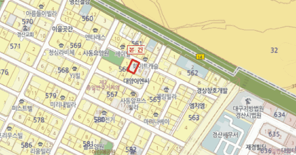 경상북도 경산시 사동 566-2  4층401호 연립주택 경매 물건 이미지