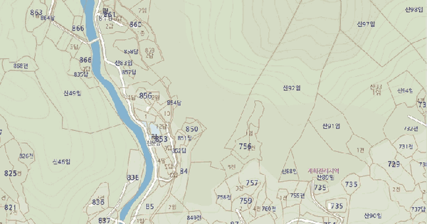 경상남도 산청군 시천면 내대리 881-1  답 경매 물건 이미지