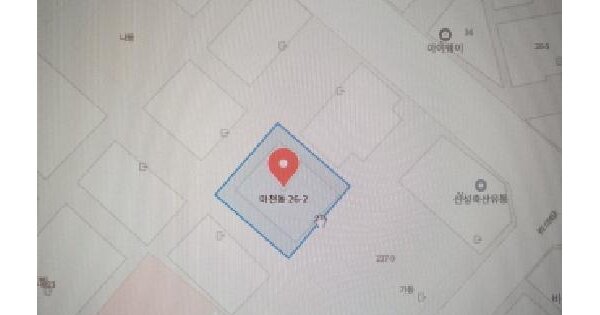 서울특별시 송파구 마천동 26-2  대지 경매 물건 이미지