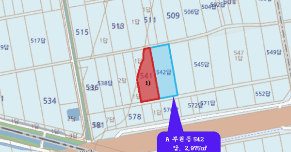경상남도 김해시 부원동 541  답 경매 물건 이미지