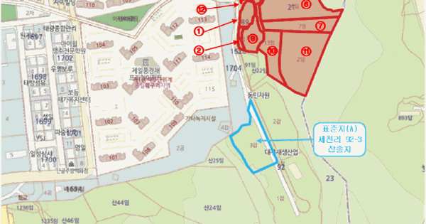 대구광역시 달성군 다사읍 세천리 89  대지 경매 물건 이미지