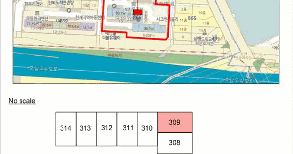 전남광주통합특별시 북구 오치동 866-2 공간  3층309호 아파트 경매 물건 이미지