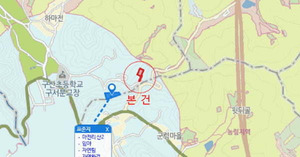 경상남도 창원시 마산합포구 구산면 마전리 산6-3  임야 경매 물건 이미지