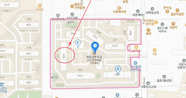 경기도 파주시 금촌동 922 파주금촌주공아파트1단지 104동 15층1504호 아파트 경매 물건 이미지