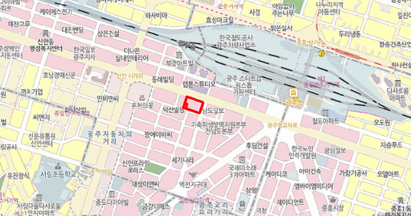 전남광주통합특별시 북구 신안동 121-2 광주역한국아델리움  7층718호 오피스텔 경매 물건 이미지