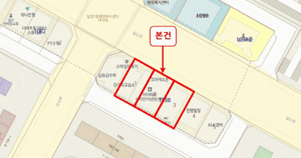 경기도 고양시 일산서구 일산동 1088-1 뉴일산코아  지하층지144호 근린시설 경매 물건 이미지