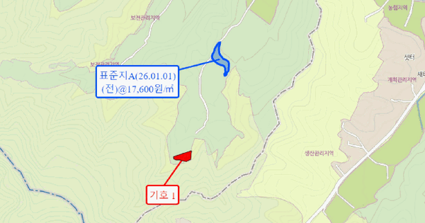 충청북도 괴산군 괴산읍 신항리 58-3  전 경매 물건 이미지