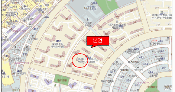 대구광역시 달성군 현풍읍 중리 486 대구테크노폴리스서한이다음 106동  5층501호 아파트 경매 물건 이미지