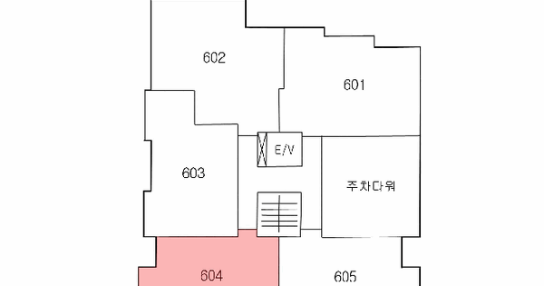 부산광역시 연제구 연산동 382-22 어반스퀘어 6층 604호 오피스텔 경매 물건 이미지