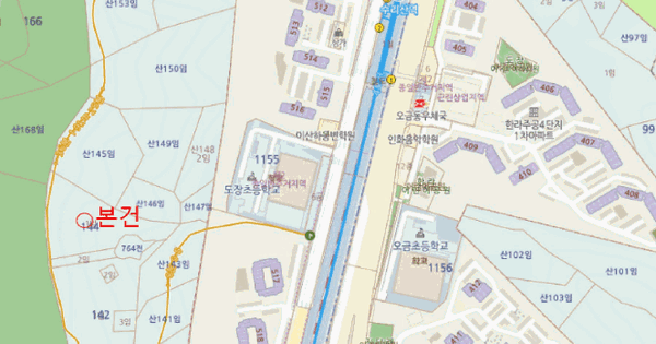 경기도 군포시 산본동 산144-1  임야 경매 물건 이미지