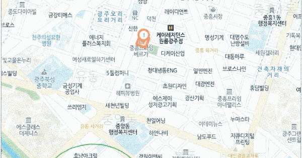 전남광주통합특별시 북구 중흥동 722-5 중흥프라임베르가  14층1405호 아파트 경매 물건 이미지