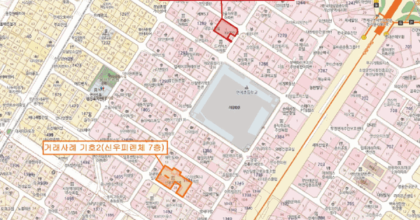 부산광역시 연제구 연산동 1289-1 케이에이치파인빌 5층 506호 오피스텔 경매 물건 이미지
