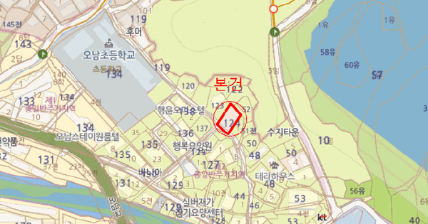 경기도 남양주시 오남읍 오남리 124 현대오남빌라  2층에이-202호 다세대주택 경매 물건 이미지
