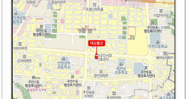 인천광역시 미추홀구 주안동 1468-12 더벤3차  9층903호 다세대주택 경매 물건 이미지