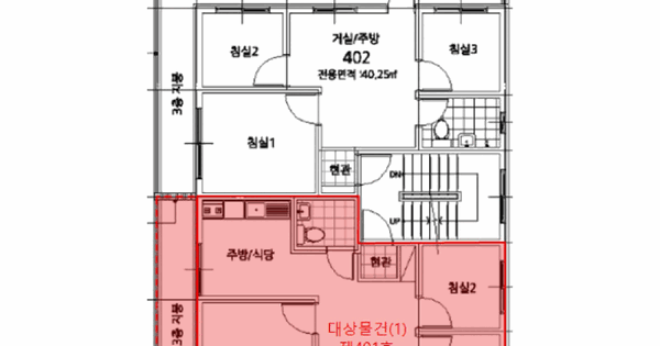 인천광역시 남동구 간석동 79-22 1동 4층401호 다세대주택 경매 물건 이미지