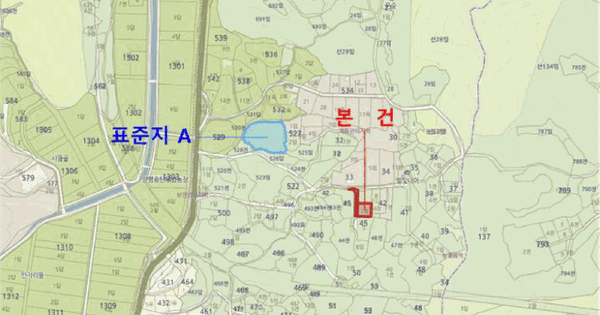 경기도 양평군 지평면 망미리 45-1  임야 경매 물건 이미지
