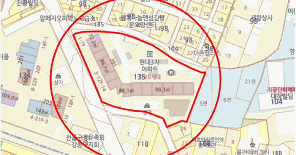 서울특별시 강동구 둔촌동 135-1 201동 1층109호 아파트 경매 물건 이미지