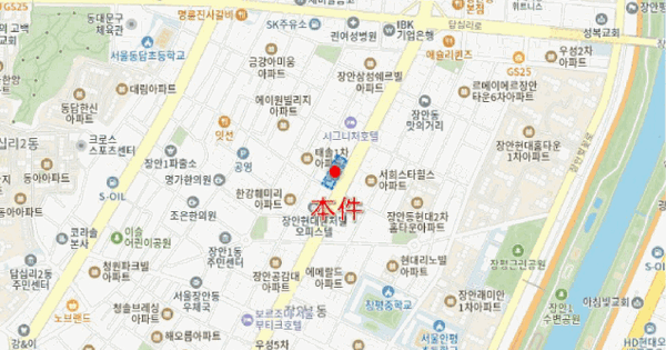 서울특별시 동대문구 장안동 373-3 제6층 제에이607호 아파트 경매 물건 이미지