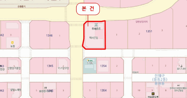 경상남도 창원시 진해구 용원동 1351 용원동오송스퀘어  2층205호 근린상가 경매 물건 이미지