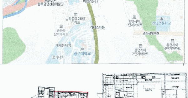 전남광주통합특별시 남구 진월동 881 진월동한국아델리움57펜트하우스 102동 5층501호 아파트 경매 물건 이미지