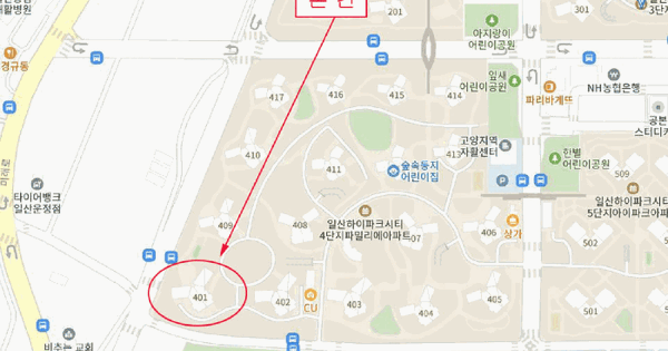 경기도 고양시 일산서구 덕이동 1535 하이파크시티일산파밀리에4단지 401동 3층305호 아파트 경매 물건 이미지