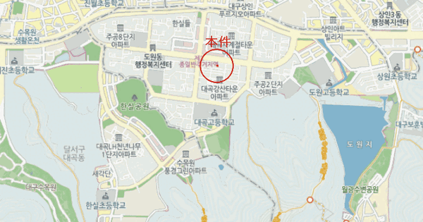 대구광역시 달서구 도원동 1443 대곡강산타운 402동 5층503호 아파트 경매 물건 이미지
