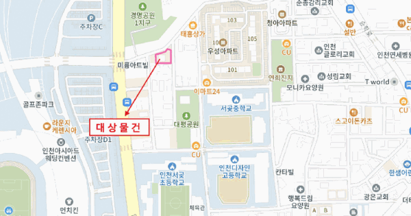인천광역시 서해구 연희동 731-2 에이동 3층302호 다세대주택 경매 물건 이미지