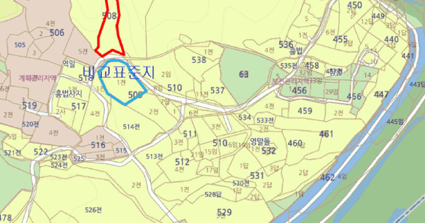 강원특별자치도 원주시 지정면 안창리 508  전 경매 물건 이미지